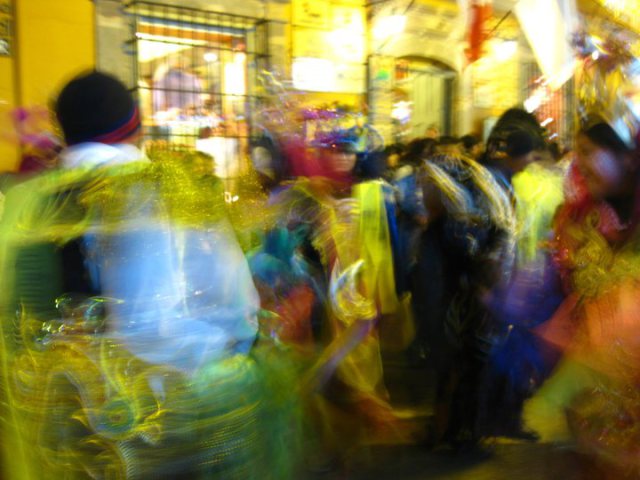 A Bolivian Parade Dances by